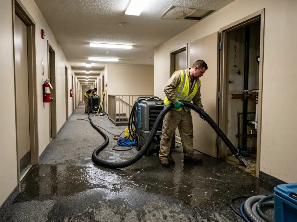 multi-unit-apartment-hallway-f-005 — frequently asked questions, Emergency Burst Pipe Water Extraction & Removal in Hawley,…